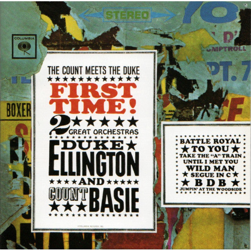 Duke Ellington And Count Basie – First Time! The Count Meets The Duke (CD, Album, RE, RM) (Very Good Plus (VG+))