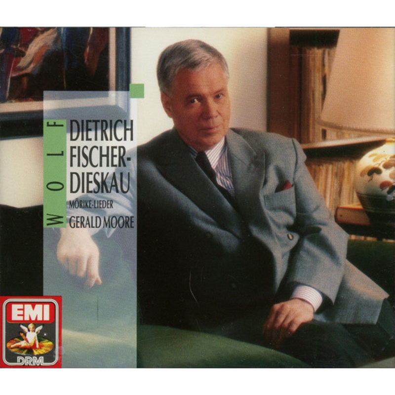 Hugo Wolf, Eduard Mrike – Dietrich Fischer-Dieskau, Gerald Moore – Mrike-Lieder (2xCD, Comp, Mono, RE, RM) (Mint (M))