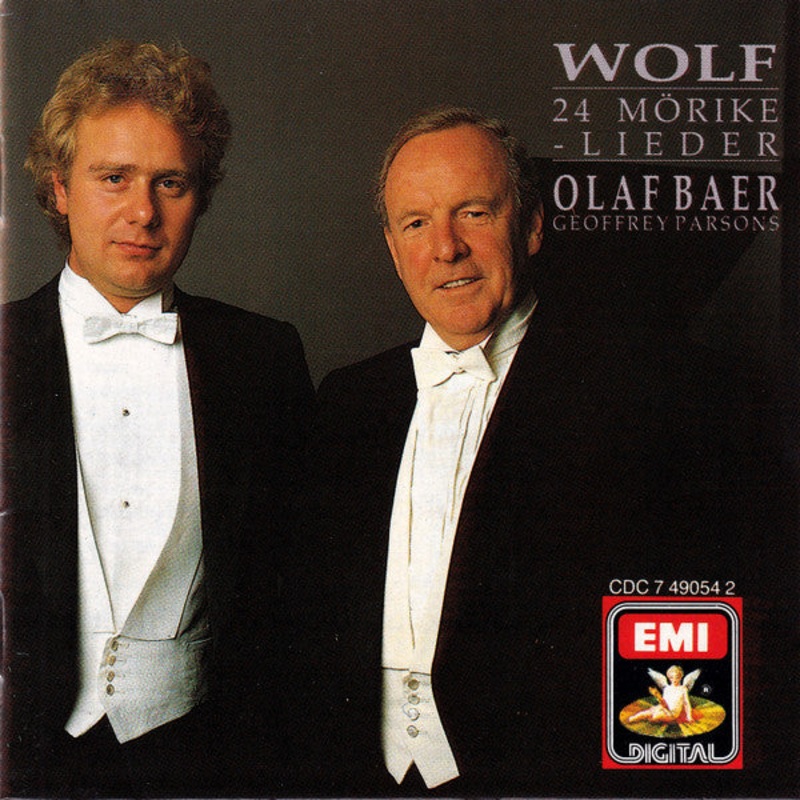 Hugo Wolf – Olaf Br, Geoffrey Parsons  – 24 Mrike Lieder (CD) (Very Good Plus (VG+))