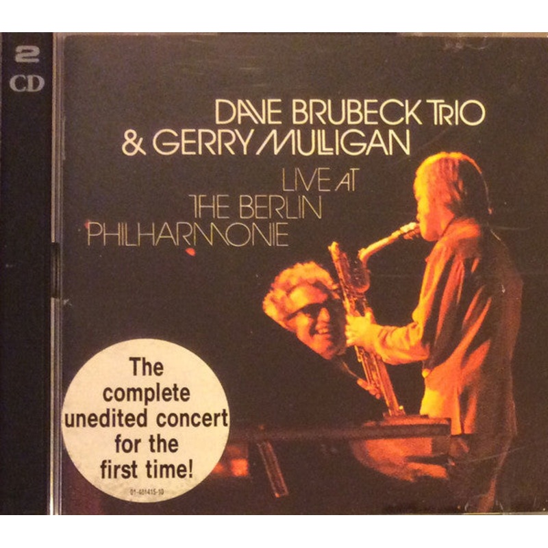 The Dave Brubeck Trio Featuring Gerry Mulligan – Live At The Berlin Philharmonie (2xCD, Album, RE) (Very Good Plus (VG+))