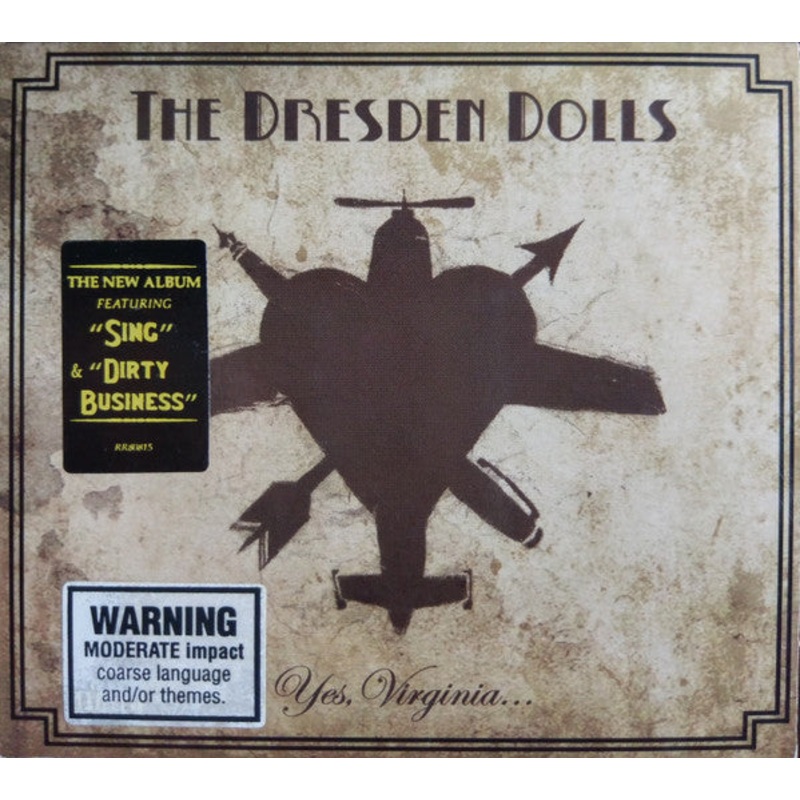 The Dresden Dolls – Yes, Virginia… (CD, Album, Dig) (Very Good (VG))