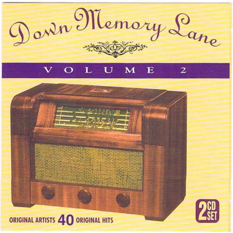 Various – Down Memory Lane Volume 2 (2xCD, Comp) (Fair (F))