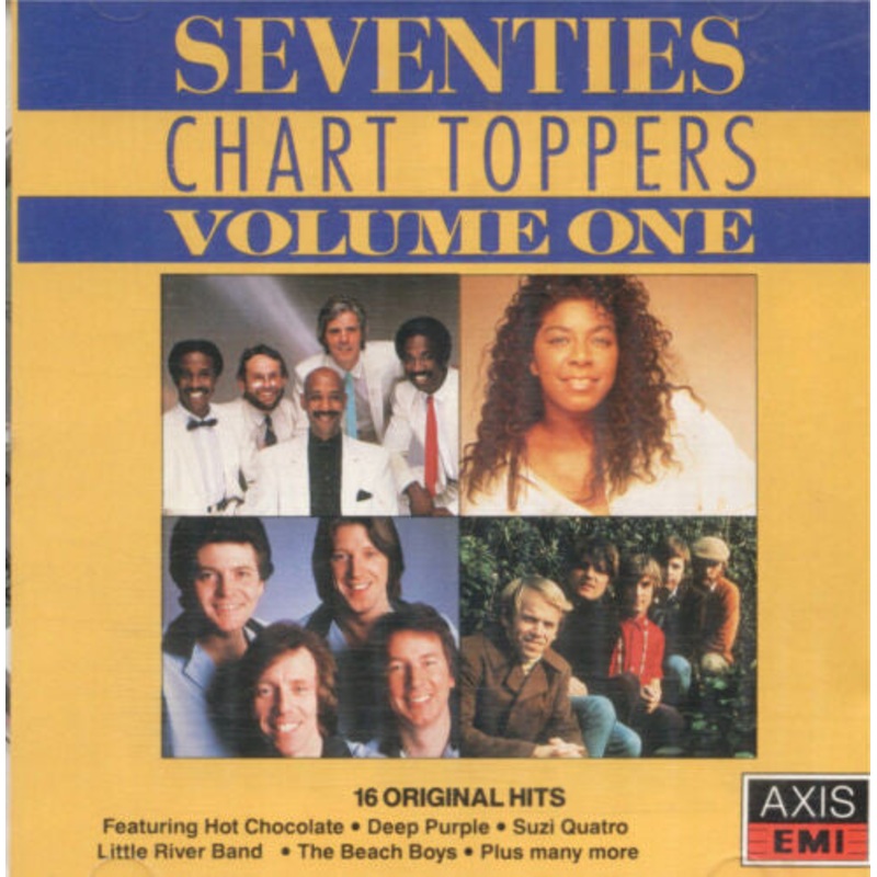 Various – Seventies Chart Toppers (Volume One) (CD, Comp) (Very Good Plus (VG+))