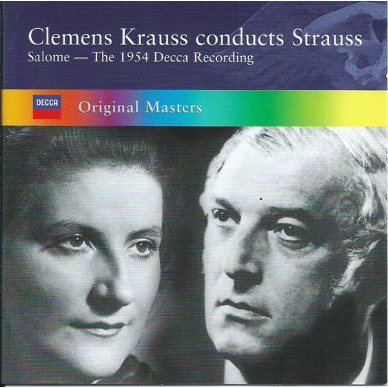 Clemens Krauss Conducts Richard Strauss – Salome – The 1954 Decca Recording (2xCD, Album, Mono, RE, RM) (Very Good Plus (VG+))
