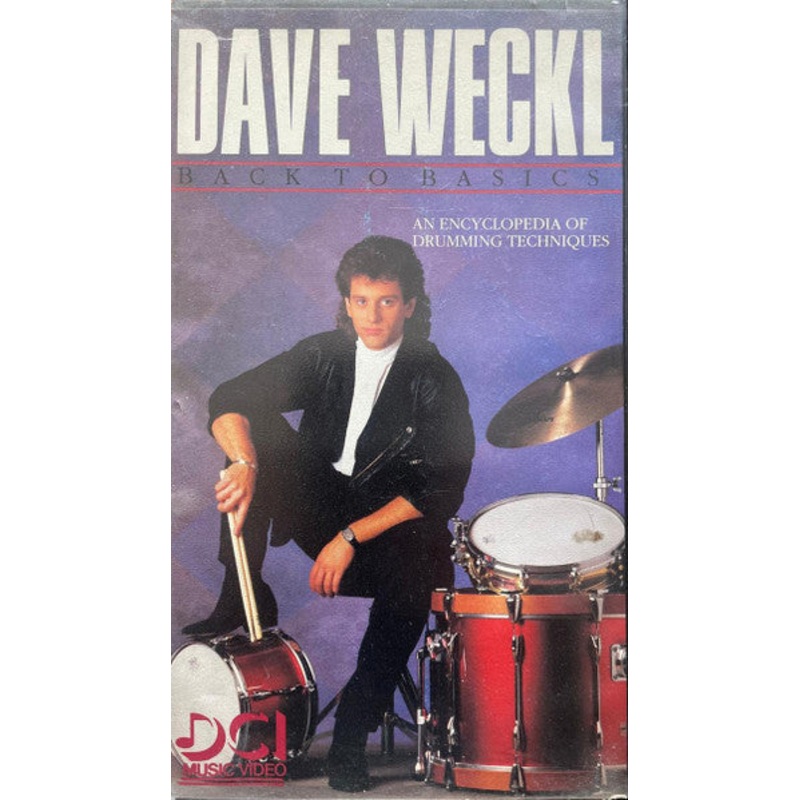 Dave Weckl – Back To Basics (VHS) (Very Good Plus (VG+))