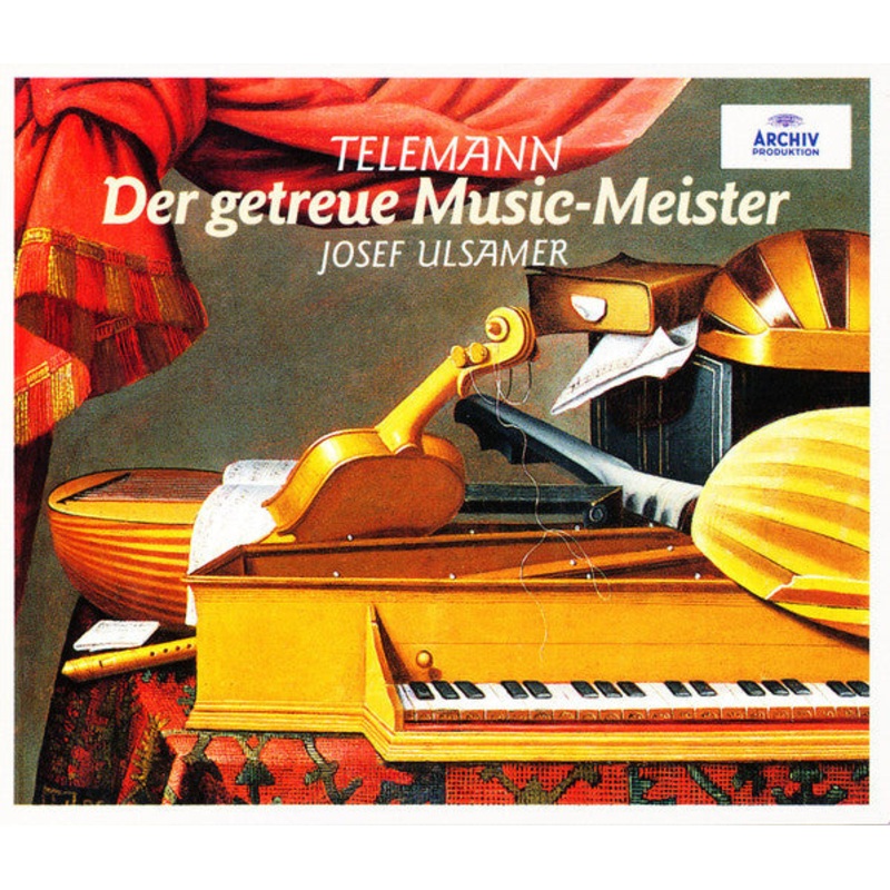 Georg Philipp Telemann – Edith Mathis, Hertha Tpper, Ernst Haefliger, Barry McDaniel, Gerhard Unger, Barry McDaniel, Sebastian Kelber, Hans-Martin Linde, Edward H. Tarr, Eduard Melkus, Josef Ulsamer – Der Getreue Music-Meister (4xCD, Album, RE, RM + Box