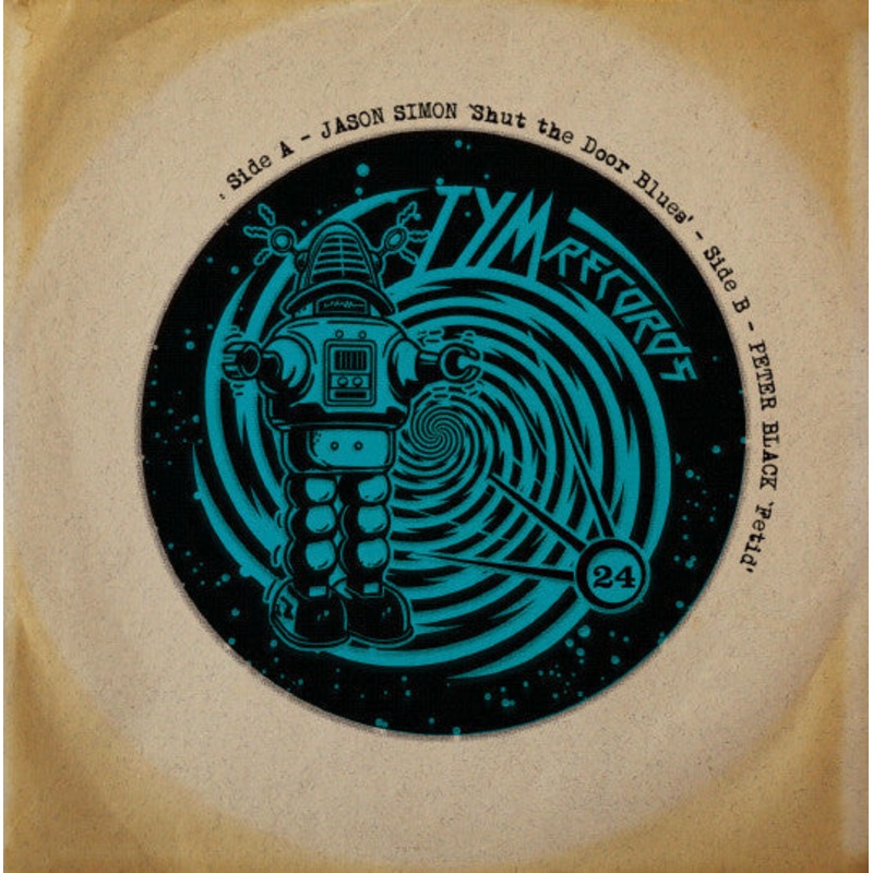 Jason Simon / Peter Black  – Record Club Split 7 (7, Single) (Mint (M))