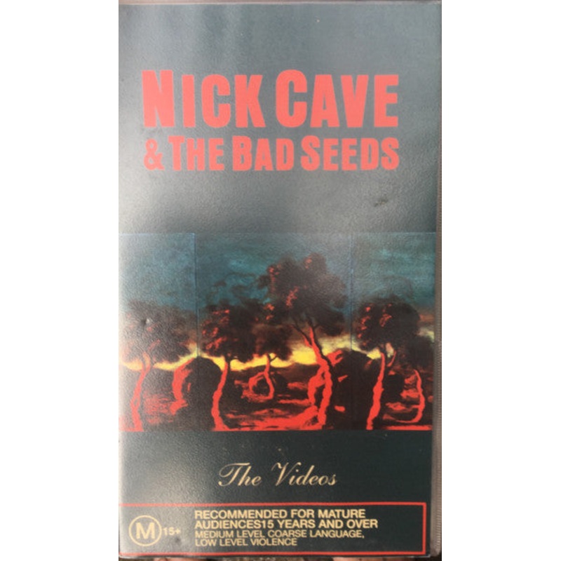 Nick Cave & The Bad Seeds – The Videos (VHS, Comp, PAL) (Very Good Plus (VG+))