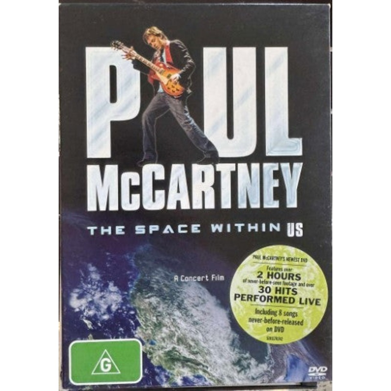 Paul McCartney – The Space Within US (DVD-V, Copy Prot., Multichannel, PAL, DTS) (Mint (M))