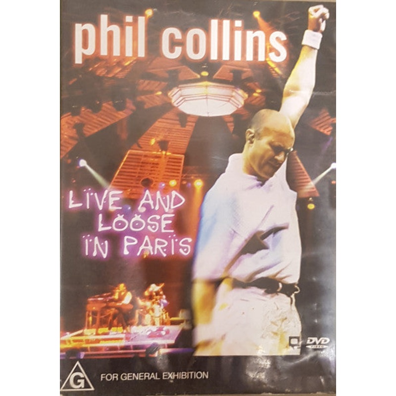 Phil Collins – Live And Loose In Paris (DVD-V) (Very Good Plus (VG+))