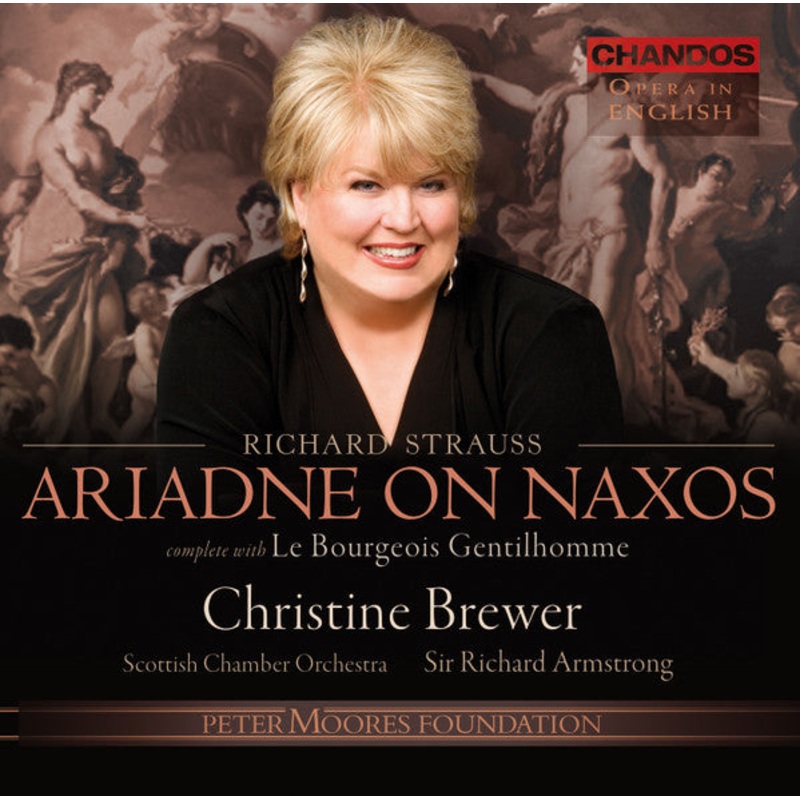 Richard Strauss, Christine Brewer, Stephen Fry, Robert Dean Smith, Scottish Chamber Orchestra, Richard Armstrong  – Le Bourgeois Gentilhomme / Ariadne Auf Naxos  (2xCD, Album + Box) (Very Good Plus (VG+))
