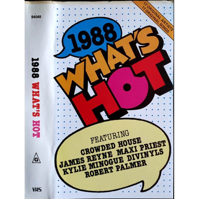 Various – 1988 What’s Hot (VHS, Comp) (Very Good Plus (VG+))