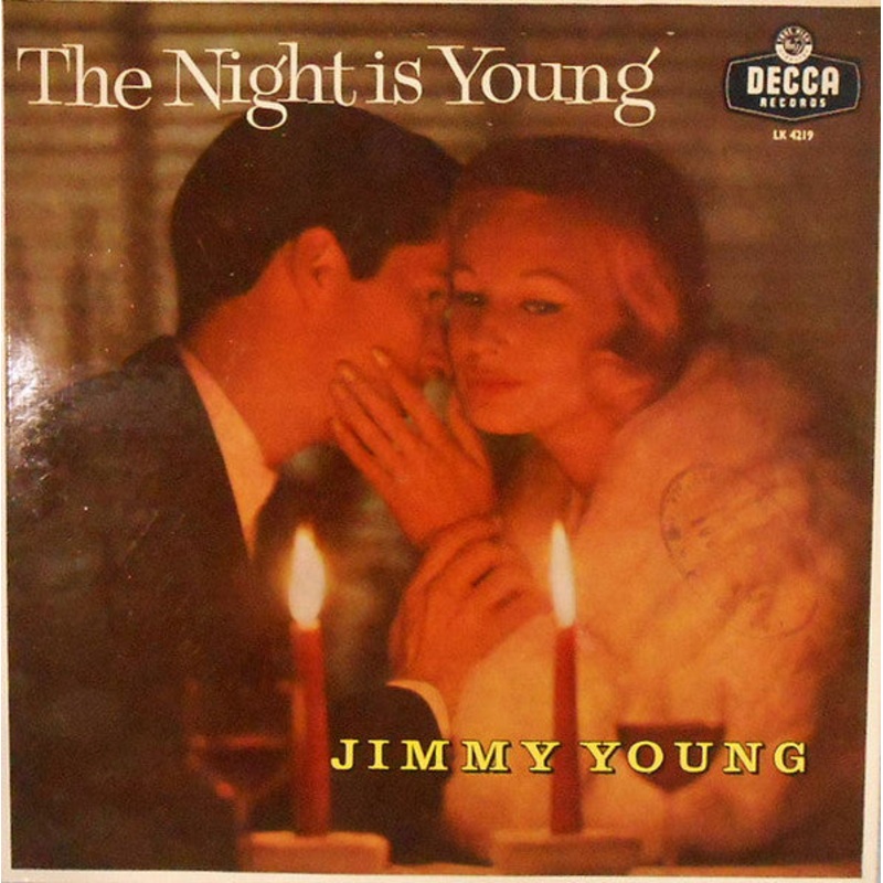 Jimmy Young  – The Night Is Young (LP, Album) (Good Plus (G+))