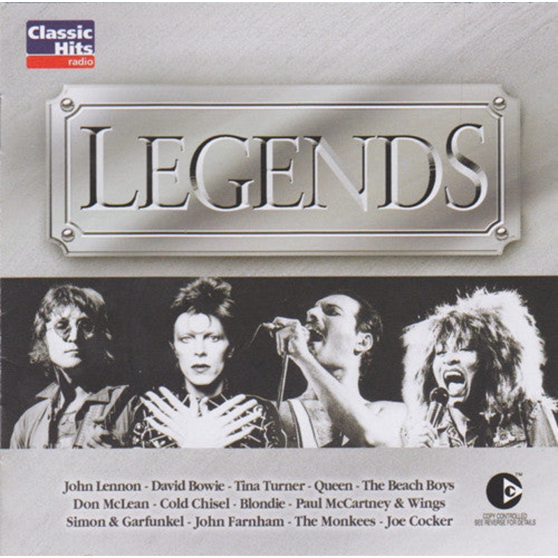 Various – Legends (2xCD, Comp, Copy Prot.) (Very Good Plus (VG+))