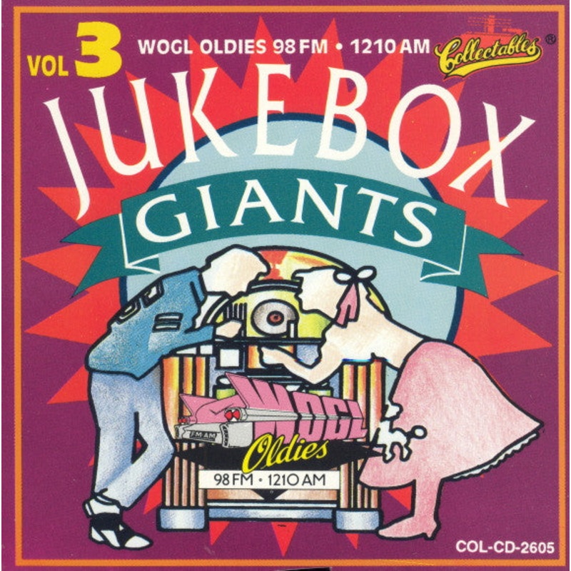 Various – WOGL Oldies: Jukebox Giants, Vol. 3 (CD, Comp) (Mint (M))