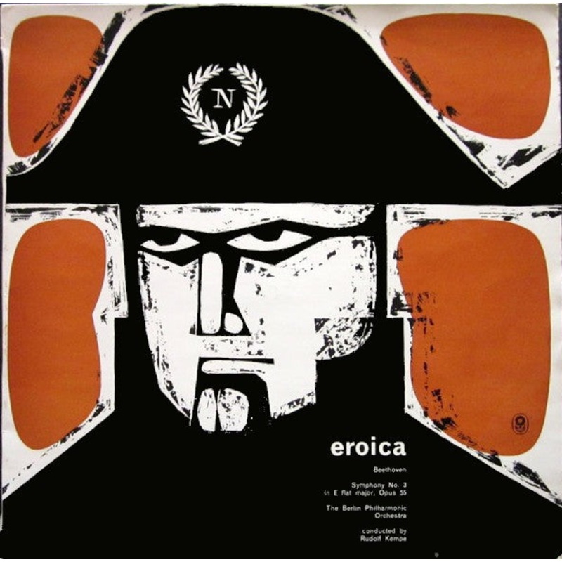 Beethoven* / The Berlin Philharmonic Orchestra* Conducted By Rudolf Kempe – Eroica – Symphony No. 3 In E Flat Major, Op. 55 (LP, Album, Mono, Club) (Very Good Plus (VG+))