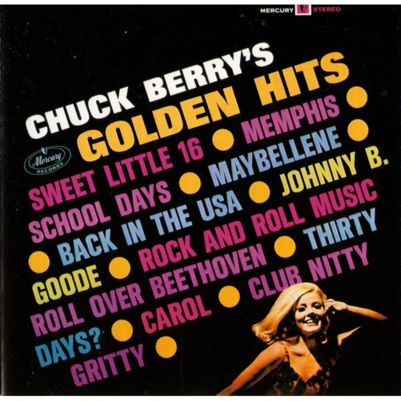 Chuck Berry – Chuck Berry’s Golden Hits (CD, Album, RE) (Very Good (VG))