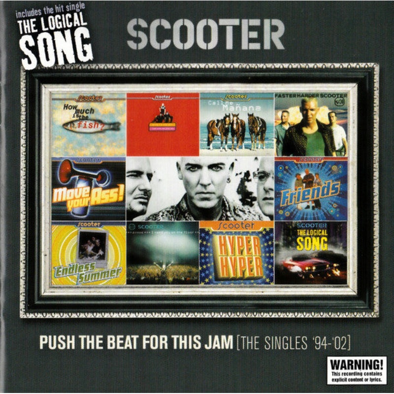 Scooter – Push The Beat For This Jam (The Singles ’94-’02) (CD, Comp) (Very Good Plus (VG+))