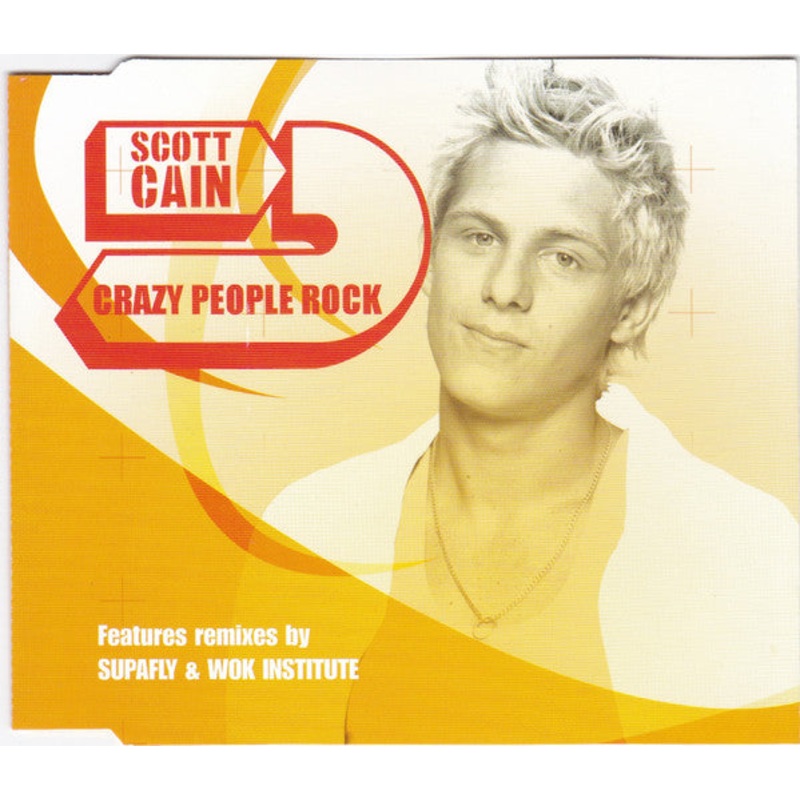 Scott Cain – Crazy People Rock (CD, Single) (Very Good Plus (VG+))