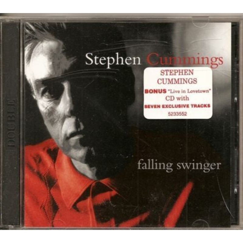 Stephen Cummings – Falling Swinger – Bonus Live in Lovetown CD (2xCD, Album) (Very Good Plus (VG+))