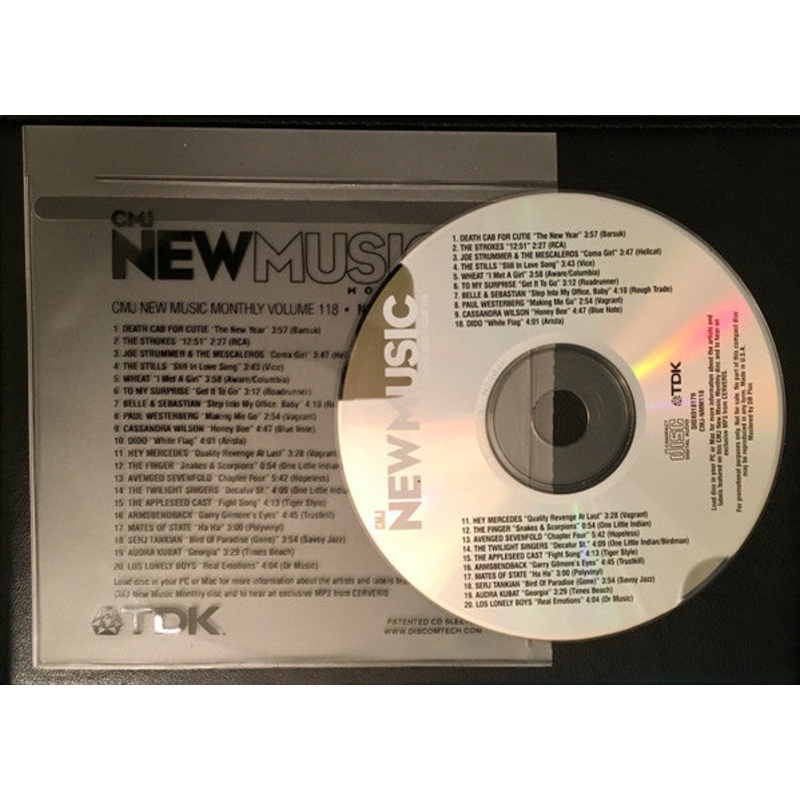 Various – CMJ New Music Monthly Volume 118 November 2003 (CD, Comp, Promo) (Very Good Plus (VG+))