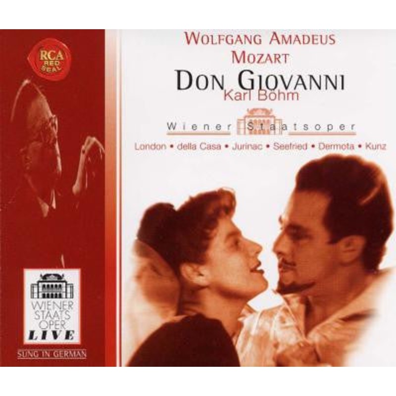 Wolfgang Amadeus Mozart, George London , Ludwig Weber, Anton Dermota, Suzanne Danco, Lisa Della Casa, Sena Jurinac, Irmgard Seefried, Orchester Der Wiener Staatsoper, Karl Bhm, Erich Kunz, Walter Berry – Don Giovanni (3xCD, RE) (Near Mint (NM or M-))