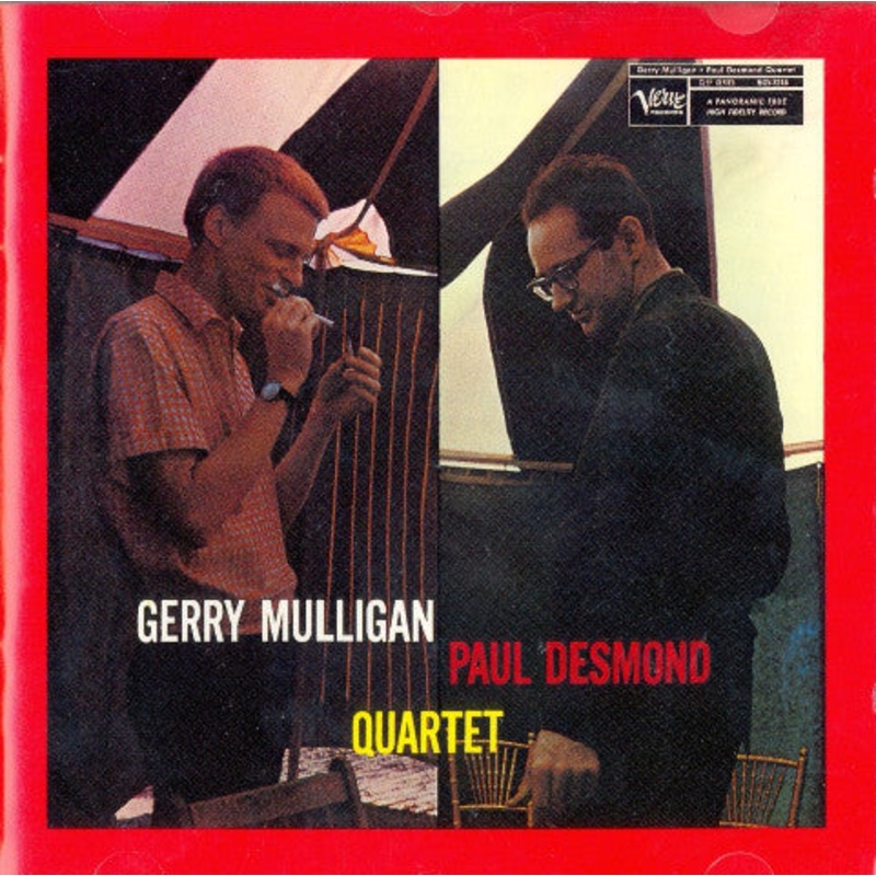 Gerry Mulligan  Paul Desmond Quartet* – Gerry Mulligan  Paul Desmond Quartet (CD, Album, RE, RM) (Very Good Plus (VG+))
