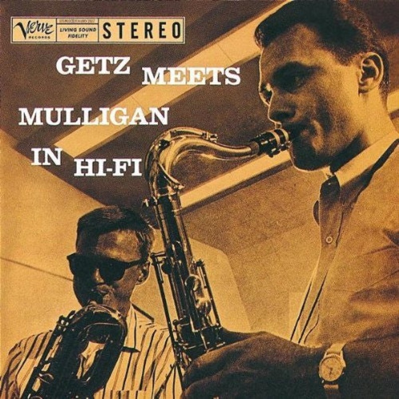 Gerry Mulligan / Stan Getz – Getz Meets Mulligan In Hi-Fi (CD, RE) (Very Good Plus (VG+))