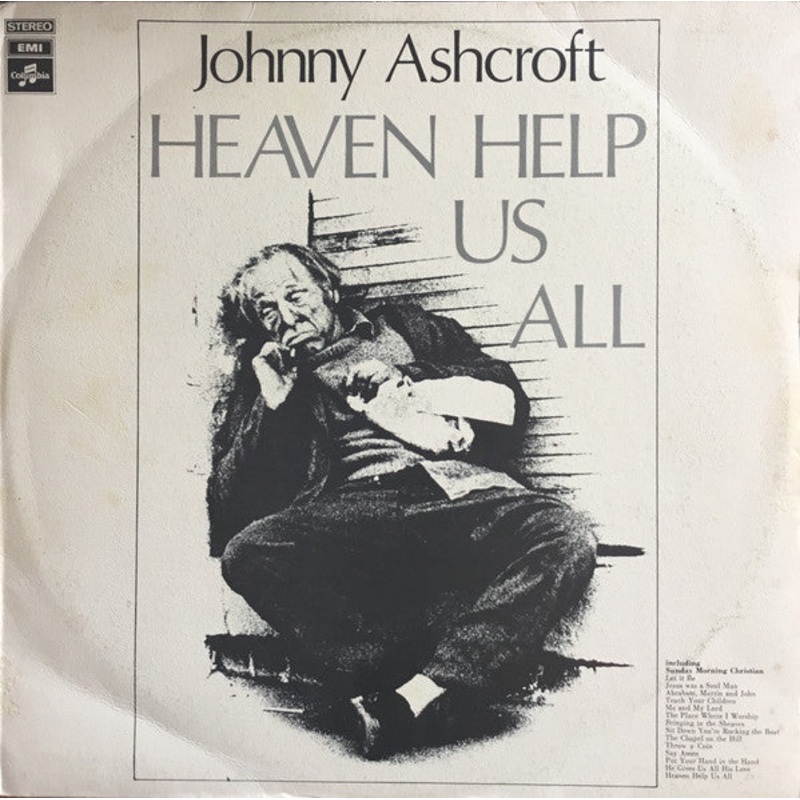 Johnny Ashcroft – Heaven Help Us All (LP) (Good Plus (G+))