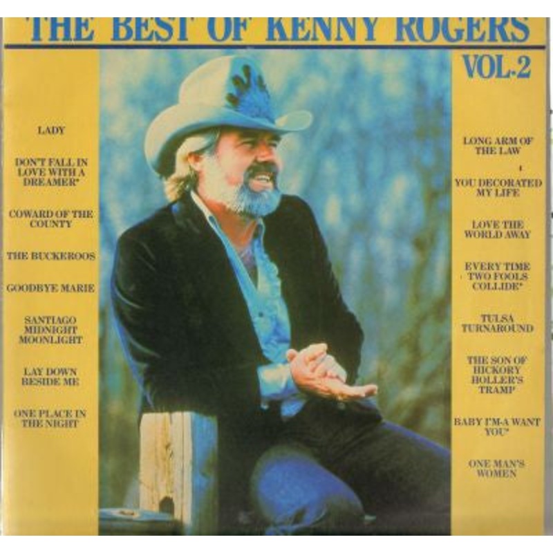 Kenny Rogers – The Best Of Kenny Rogers Vol. 2 (LP, Comp) (Good (G))