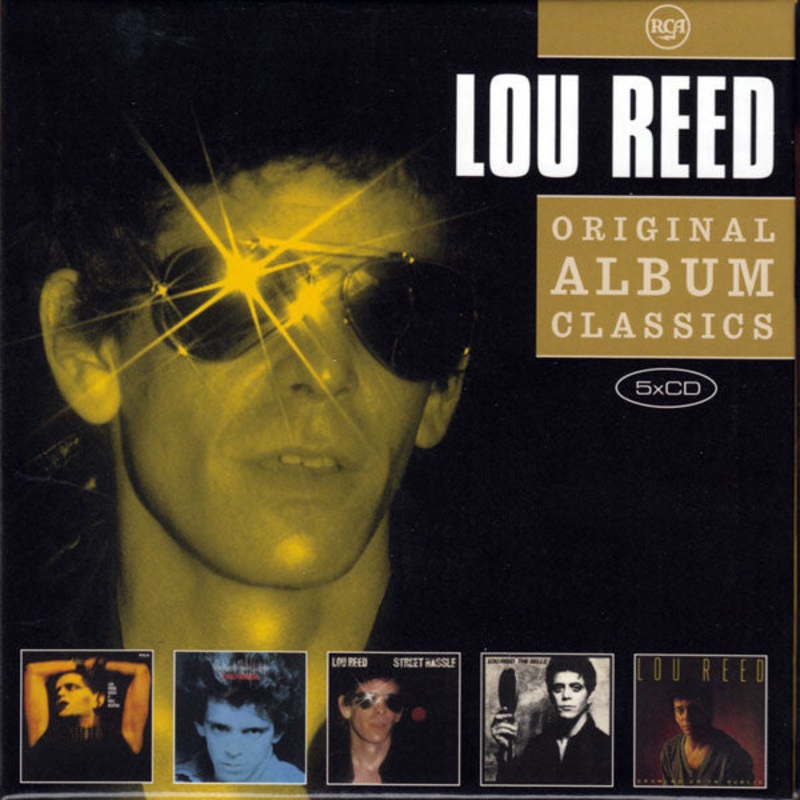 Lou Reed – Original Album Classics (5xCD, Album, RE, Arv + Box, Comp) (Mint (M))