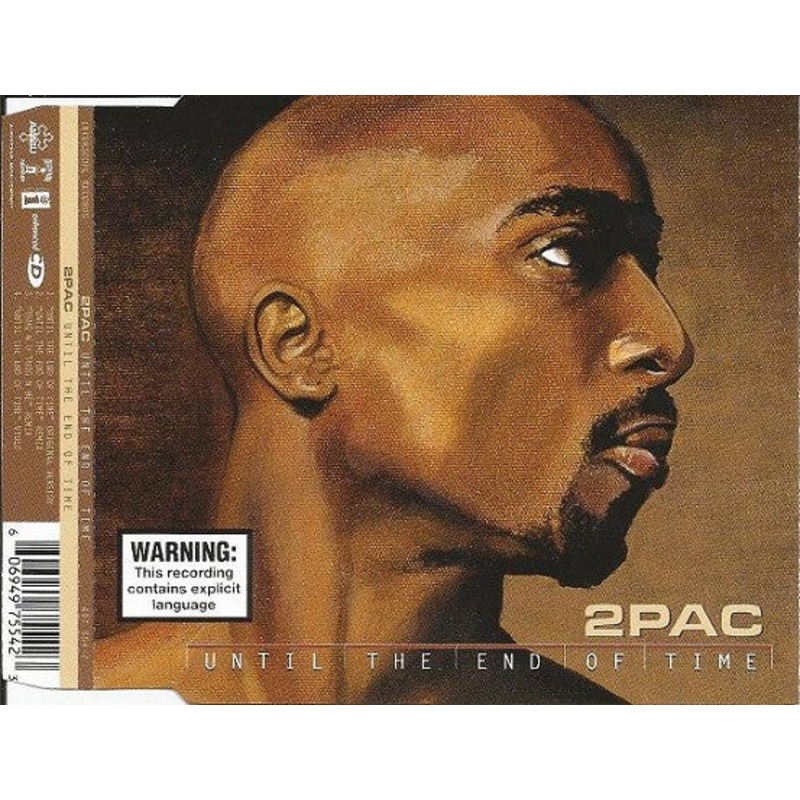 2Pac – Until The End Of Time (CD, Single, Enh) (Very Good Plus (VG+))
