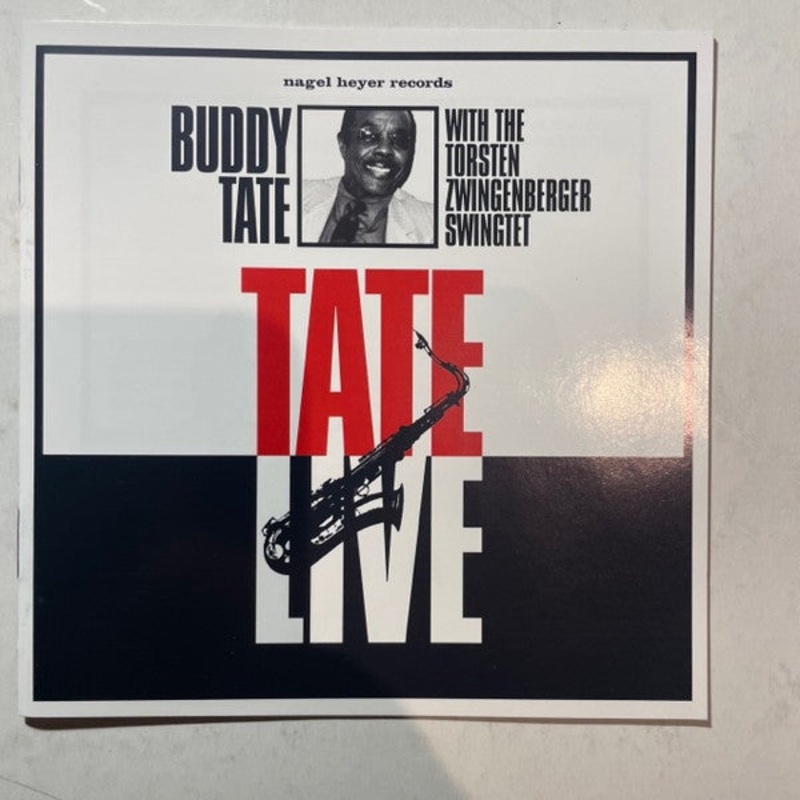 Buddy Tate With The Torsten Zwingenberger Swingtet – Tate Live (CD, Album) (Very Good Plus (VG+))