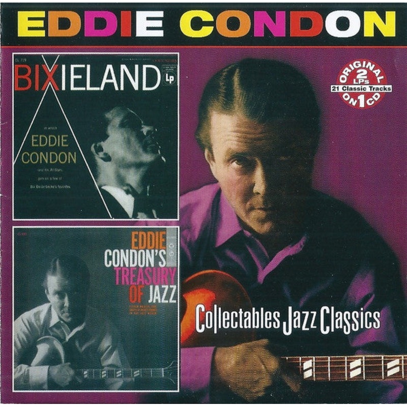 Eddie Condon – Bixieland / Treasury Of Jazz (CD, Comp) (Very Good Plus (VG+))