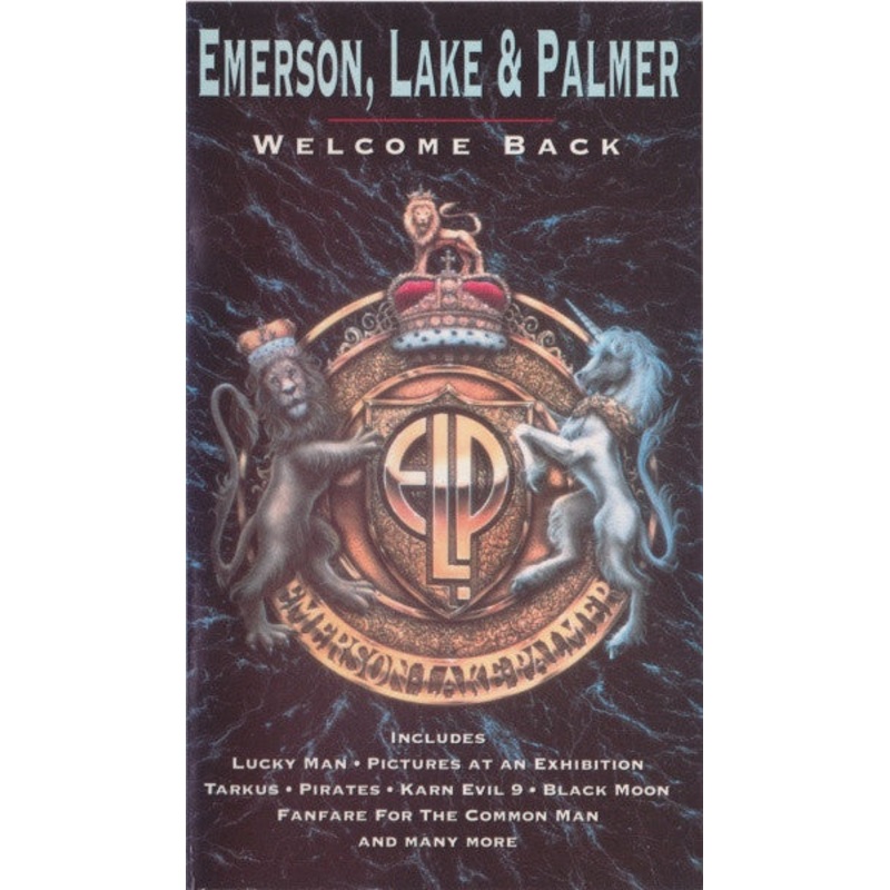 Emerson, Lake & Palmer – Welcome Back (VHS, PAL) (Very Good Plus (VG+))