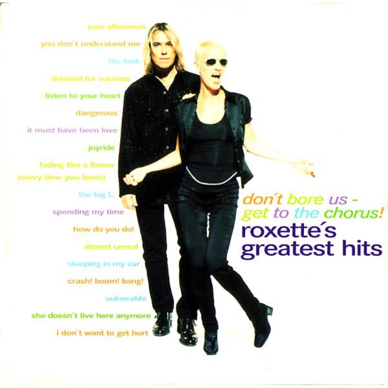Roxette – Don’t Bore Us – Get To The Chorus! (Roxette’s Greatest Hits) (CD, Comp) (Fair (F))