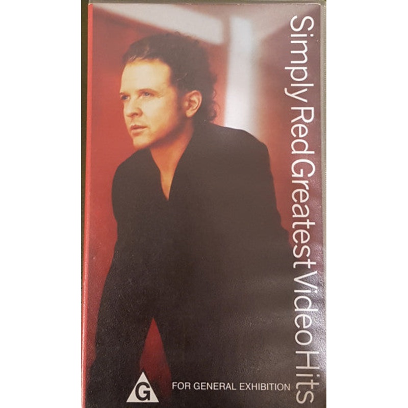 Simply Red – Greatest Video Hits (VHS, Comp, PAL) (Very Good Plus (VG+))