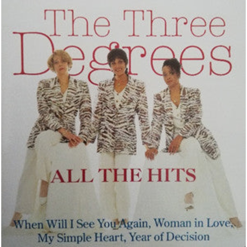 The Three Degrees – All The Hits (CD, Comp) (Very Good Plus (VG+))