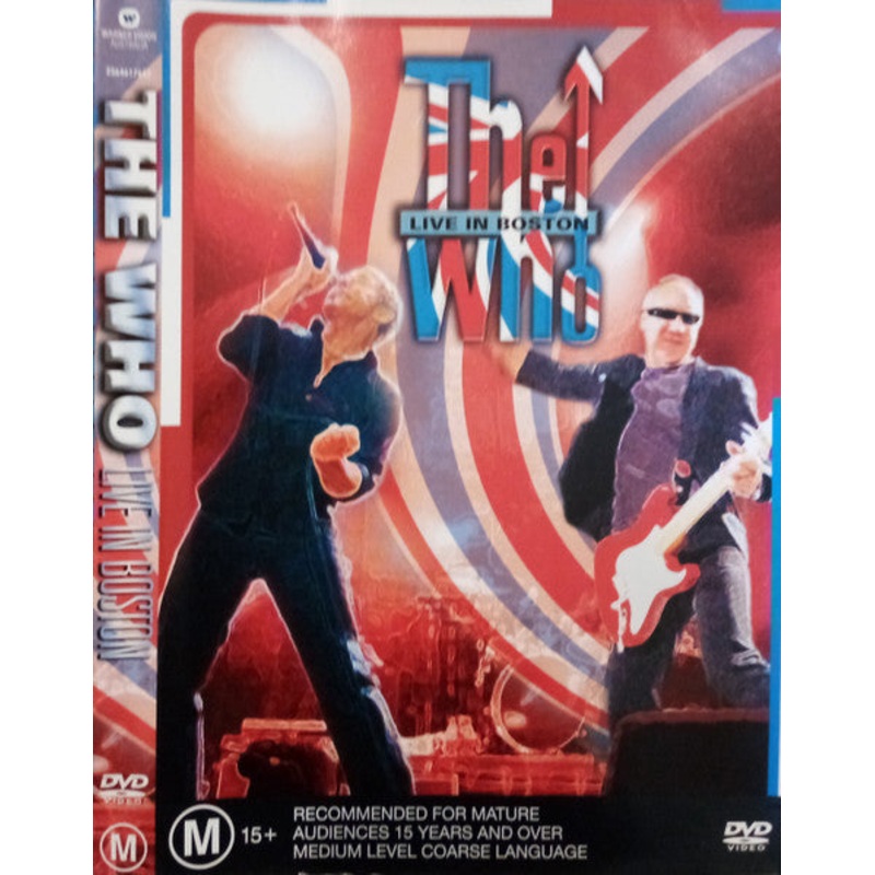 The Who – Live In Boston (DVD-V, Copy Prot., PAL, Reg) (Mint (M))