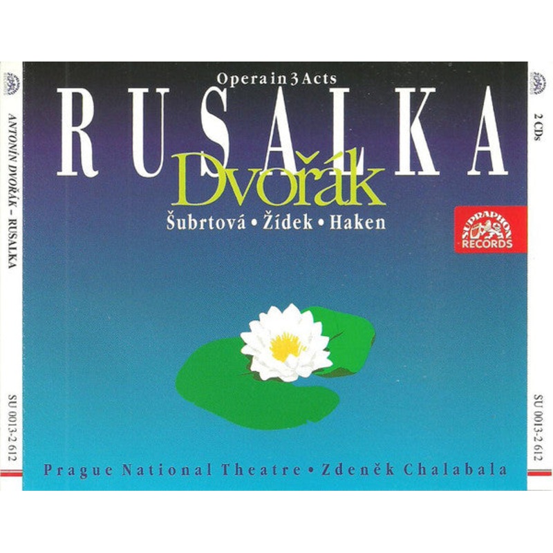 Antonn Dvok  Milada ubrtov  Ivo dek  Eduard Haken  Orchestr Nrodnho Divadla  Zdenk Chalabala – Rusalka (Opera in 3 Acts, Op.114) (Box, Album + 2xCD) (Near Mint (NM or M-))