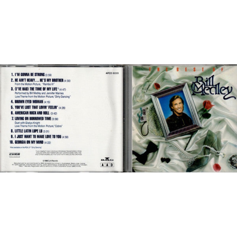 Bill Medley – The Best Of (CD, Comp) (Very Good Plus (VG+))