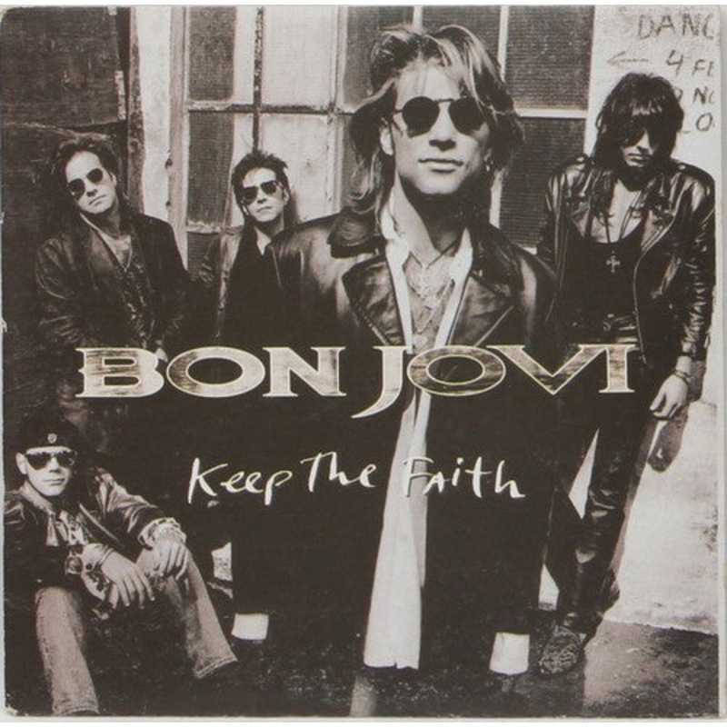 Bon Jovi – Keep The Faith (CD, Single, Car) (Very Good Plus (VG+))