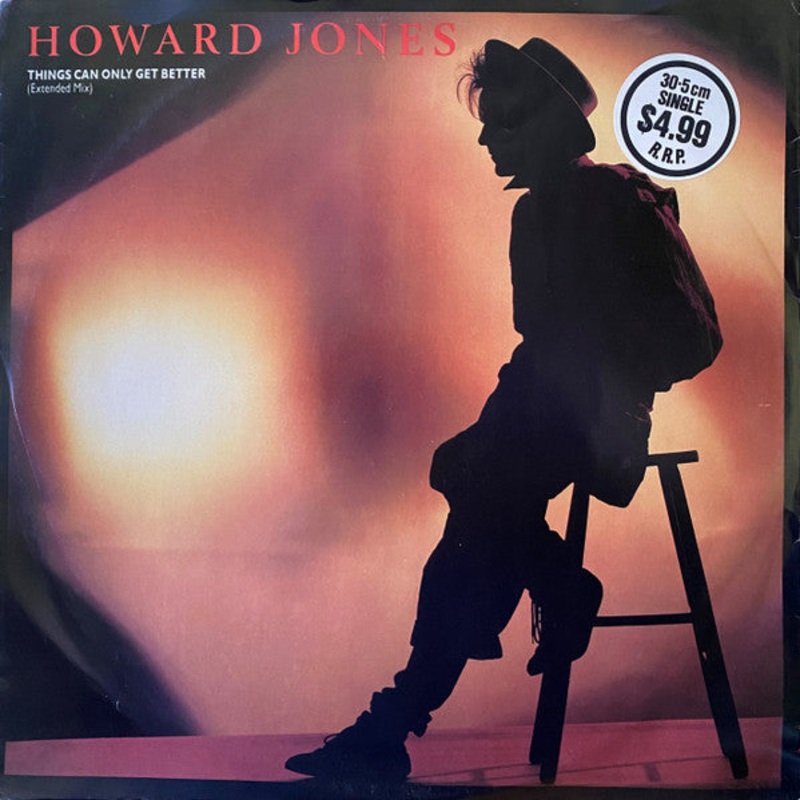 Howard Jones – Things Can Only Get Better (Extended Mix) (12) (Good Plus (G+))