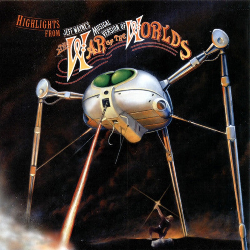 Jeff Wayne – Highlights From Jeff Wayne’s Musical Version Of The War Of The Worlds (CD, Album, RE, RM) (Mint (M))
