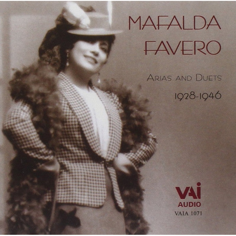 Mafalda Favero – Arias and Duets  (CD, Comp, Mono) (Very Good Plus (VG+))