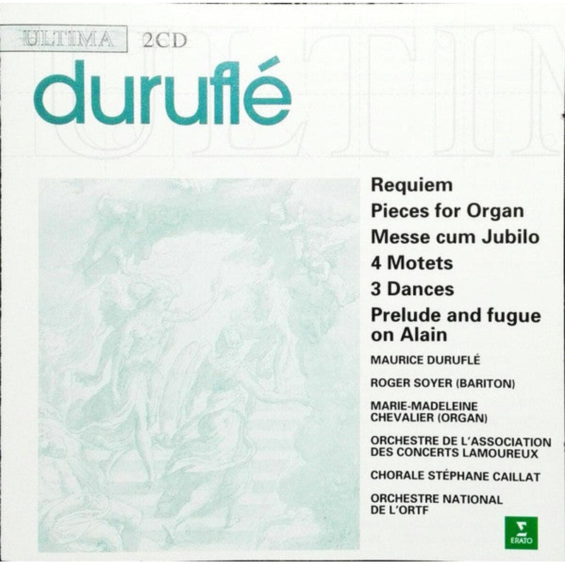 Maurice Durufl – Requiem  / Pieces For Organ / Mass Cum Jubilo (2xCD, RE) (Near Mint (NM or M-))