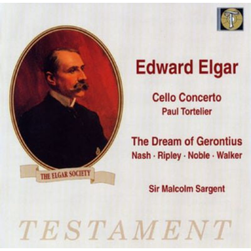 Sir Edward Elgar, Paul Tortelier, Heddle Nash  Gladys Ripley  Dennis Noble  Norman Walker , Sir Malcolm Sargent – Cello Concerto /  The Dream Of Gerontius (2xCD, Comp, Mono, RM) (Very Good Plus (VG+))