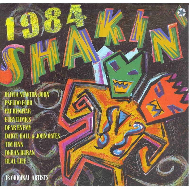 Various – 1984 Shakin’ (LP, Comp) (Good Plus (G+))