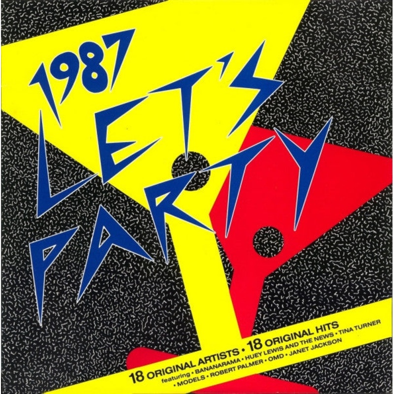 Various – 1987 Let’s Party (LP, Comp) (Good Plus (G+))
