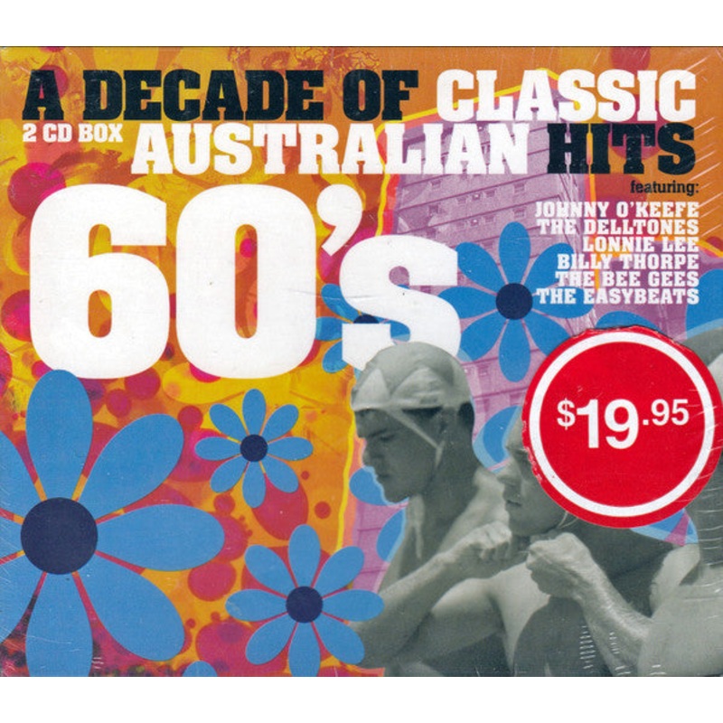 Various – A Decade Of Classic Australian Hits 60s (2xCD, Comp) (Near Mint (NM or M-))